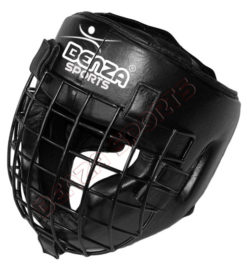 Steel cage training competition head guard