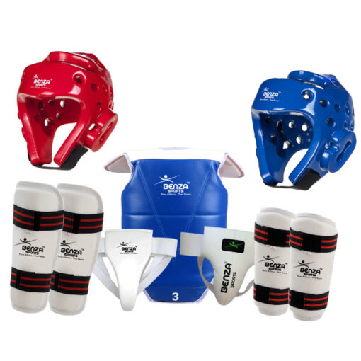 WTF Taekwondo Sparring Gear Set