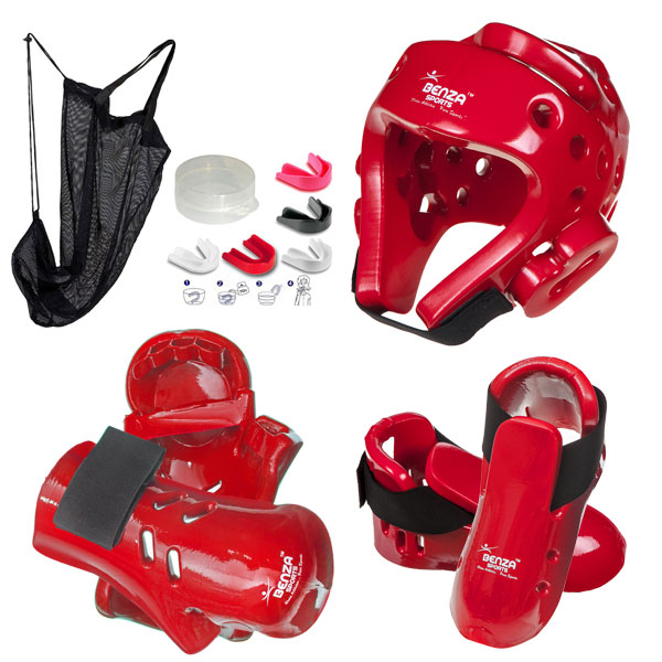 wesing Martial Arts Protective Gear 6 Pcs Set for Training