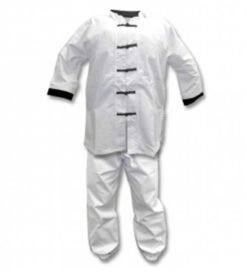 student kung fu white uniform