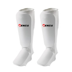 White Cloth Shin Instep Guard