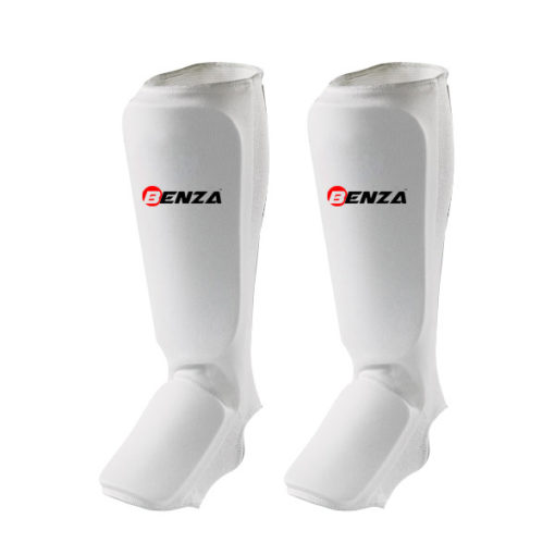 White Cloth Shin Instep Guard