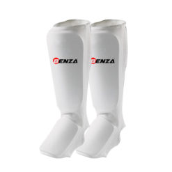 White Cloth Shin Instep Guard