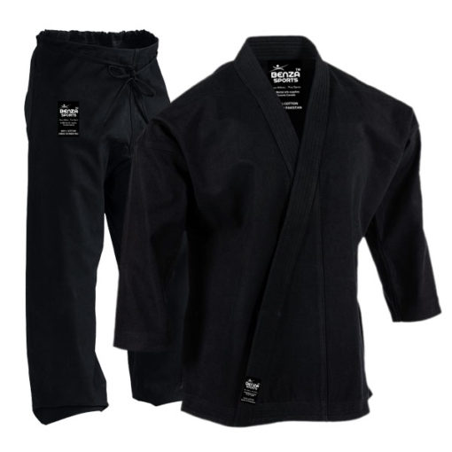 Heavy Weight Black Karate Uniform