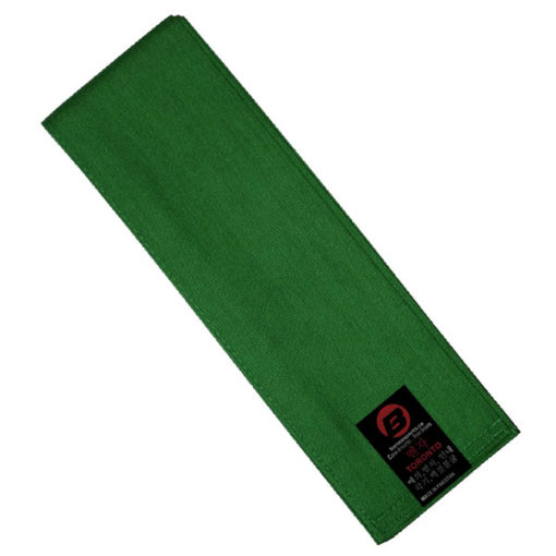 Cotton Kung Fu Sashes - GRN