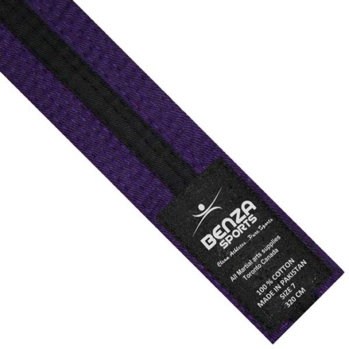 Purple with Black Stripe