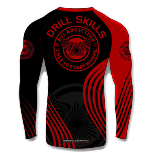 BJJ Addiction Rash Guard