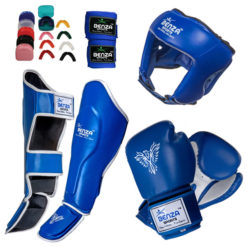 Muay thai sparring gear set