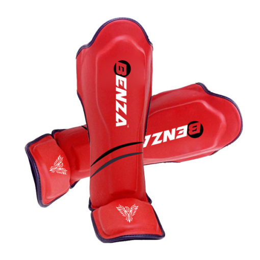 Muay Thai Shin Guard Red