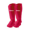 Cotton Shin Pads red