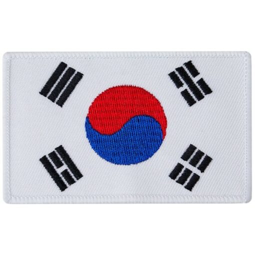 Benza Embroidered Badge – Korean Flag
