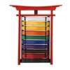 Budo Wall Mount Belt Display - 10 Level: