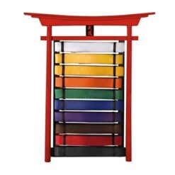 Budo Wall Mount Belt Display - 10 Level: