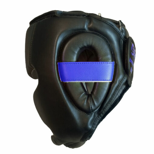 Benza Bazooka Series Sparring Head Guard : Black/Blue - Image 3