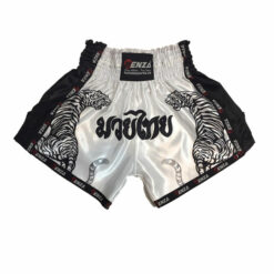 Benza Tiger Spirit Muay Thai Shorts - White