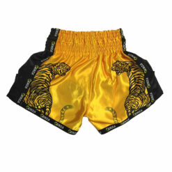 Benza Tiger Spirit Muay Thai Shorts - Yellow