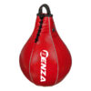 Speed ball, punching ball leather - Red/Black