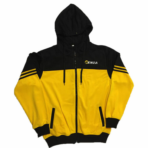 Benza Team Tracksuit black-yellow