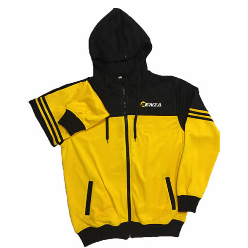 Benza Team Tracksuit black-yellow