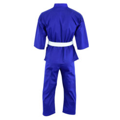 Blue Karate Uniform Back